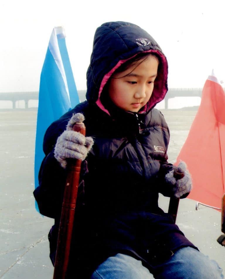 Tianqi as a child, 2007. 